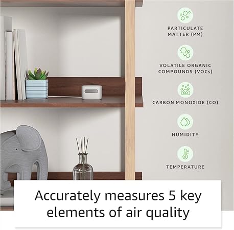 Smart Air Quality Monitor – Know your air, Works with Alexa