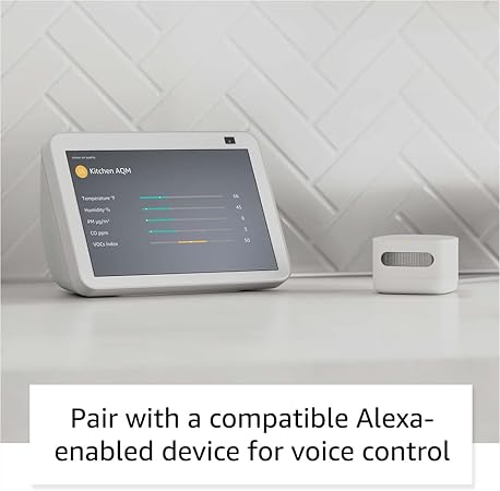 Smart Air Quality Monitor – Know your air, Works with Alexa