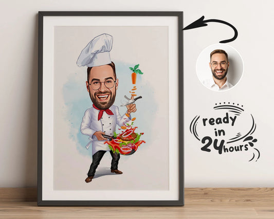 Your Picture, your kitchen and you are proud! - Chef Stuff