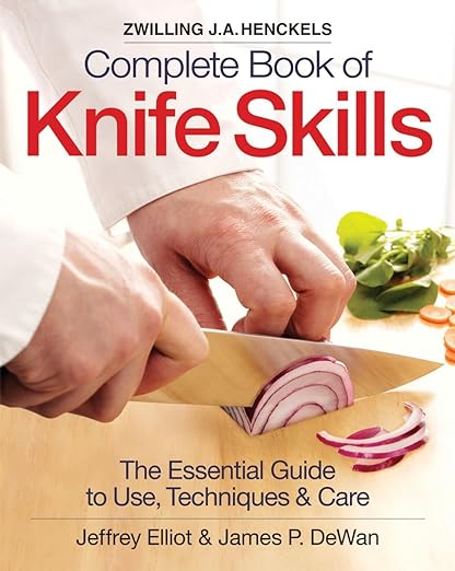 The Zwilling J. A. Henckels Complete Book of Knife Skills: The Essential Guide to Use, Techniques and Care Spiral-bound – Illustrated, September 23, 2010 - Chef Stuff