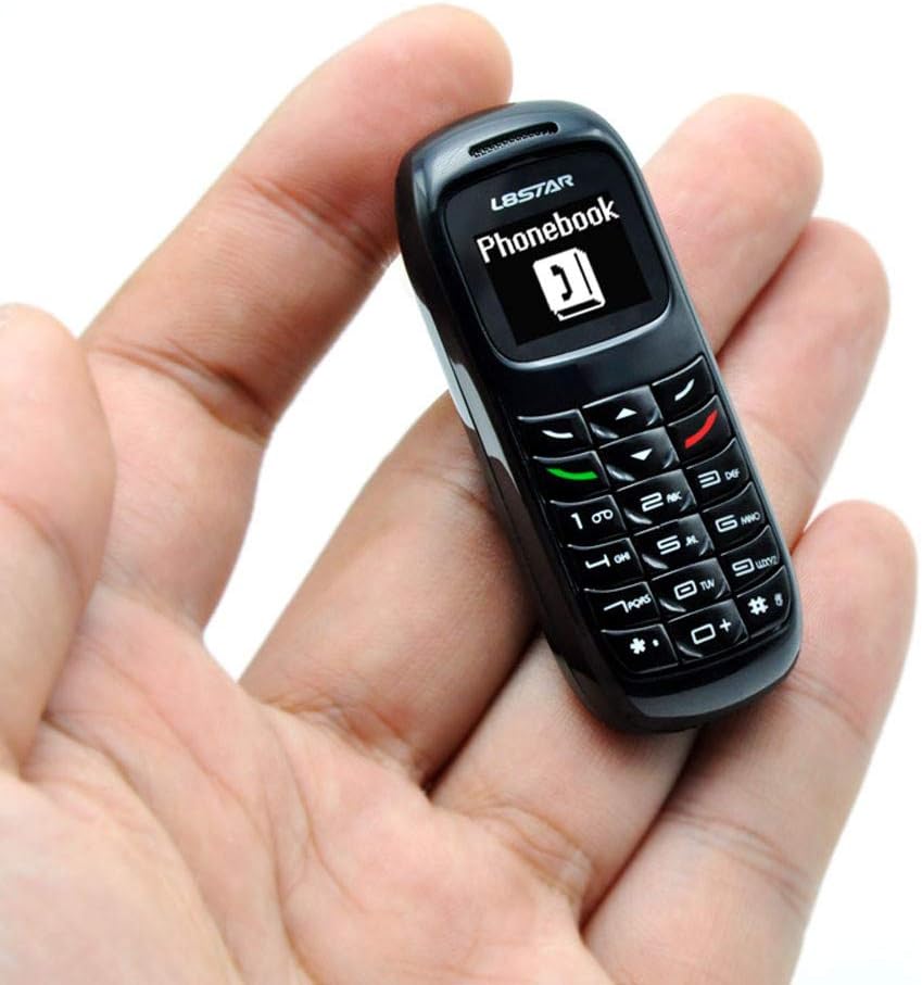 Smallest Mobile Phone L8Star BM70 Tiny Mini Mobile Black Unlocked - Chef Stuff